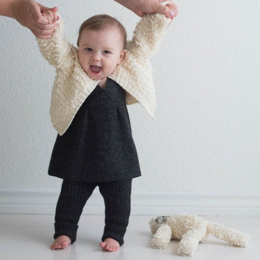 Felted V-neck Jumper